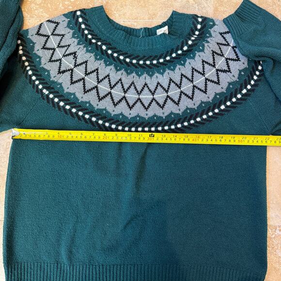 Weatherproof Vintage Fair Isle Sweater XL–Cozy Knit, Nordic Pattern Winter Cabin - Picture 6 of 7